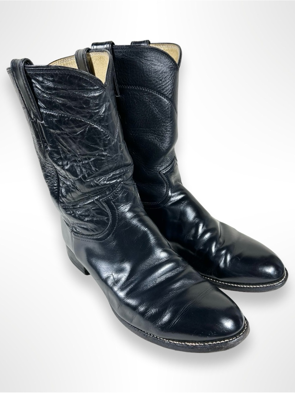 JUSTIN vintage 90s roper western boots